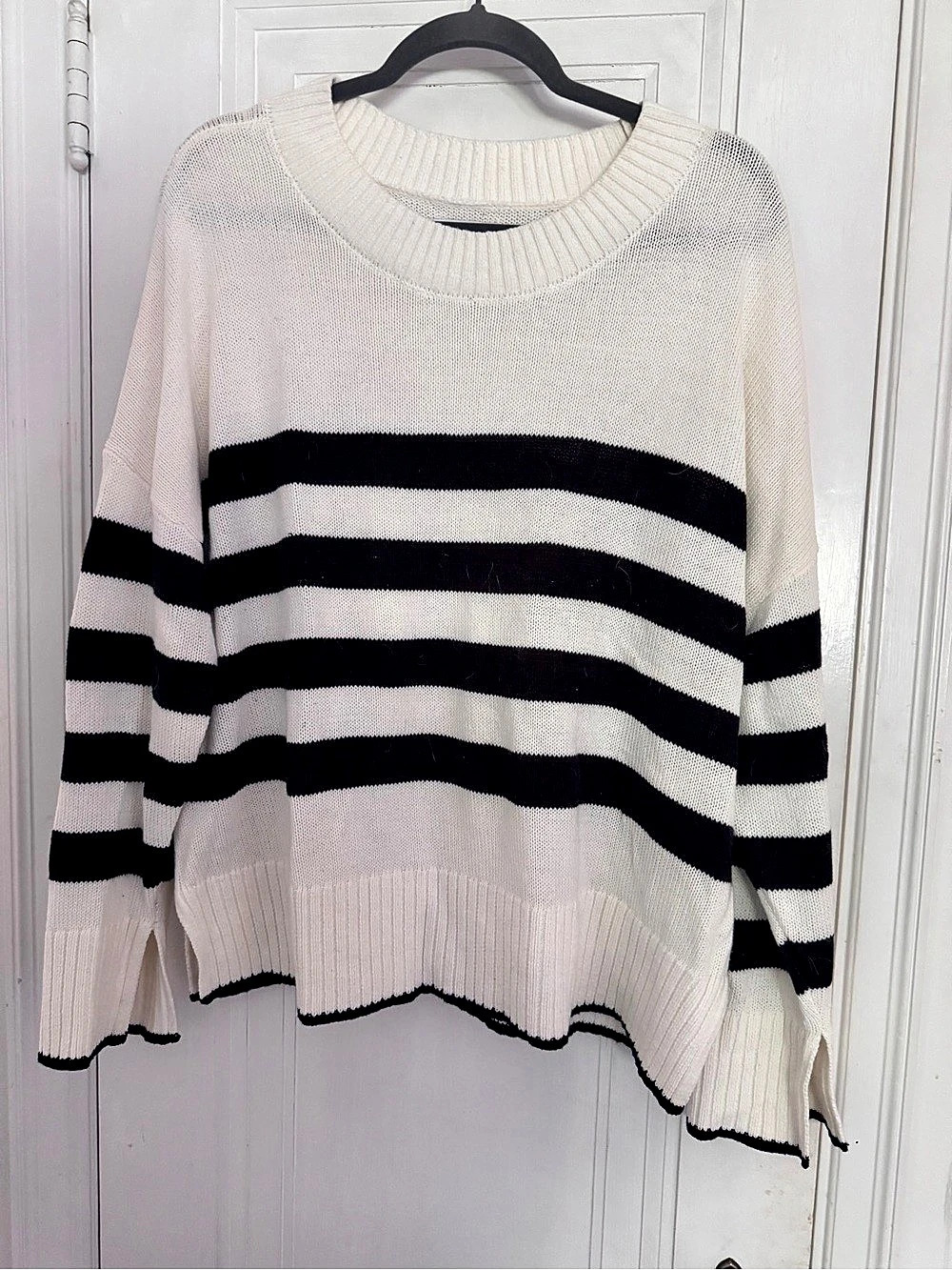 Sonoma Striped Crewneck Sweater XXL